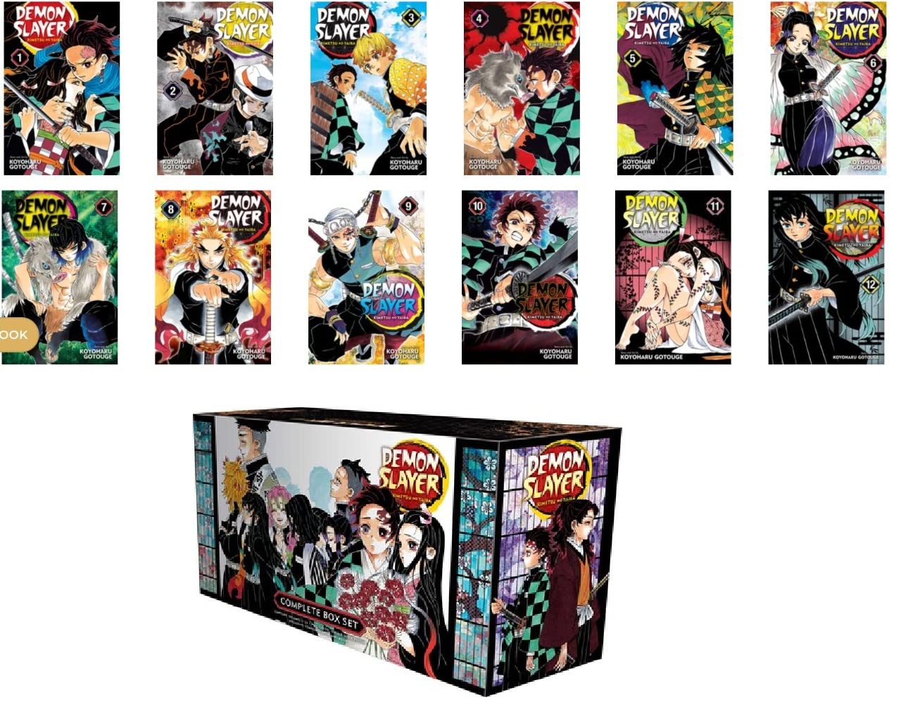 Demon slayer complete box set   vol 1 - 23